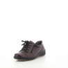 Baskets Basses Bordeaux en Cuir